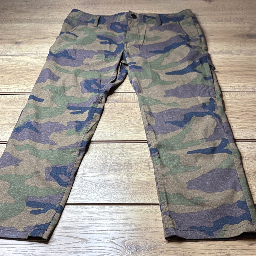 686 Camouflage Everywhere Collection Slim Fit Pants Size 32x27